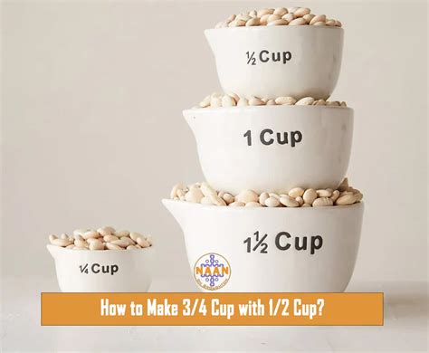 how to make 1/2 cup